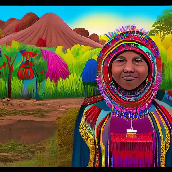 La imagen muestra tanto las dificultades que enfrentan las comunidades indígenas para preservar sus idiomas como la alegría que encuentran al celebrar su patrimonio cultural.
